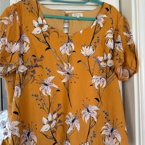 Rollee floral blouse XL - Picture 6 of 6